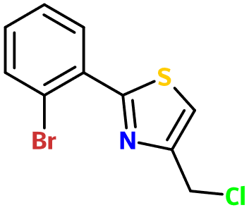(image for) MC005020 2-(2-Bromophenyl)-4-(chloromethyl)-1,3-thiazole